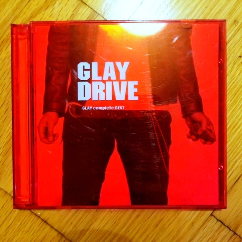 GLAY Drive Rare Red Case Jrock CD Set